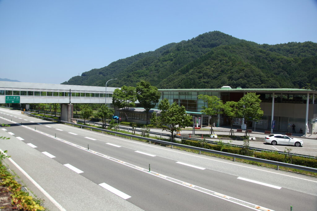 朝来SA下り線について